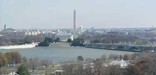 National Mall in winter haze